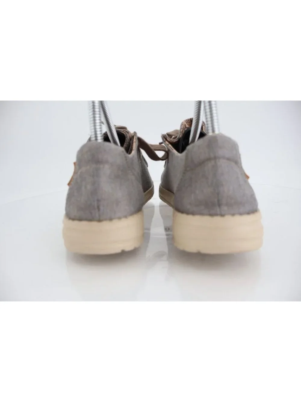 Hey Dude Wendy Size 7 Women’s Slip On Shoes Comfy Stretch Steppa Gray
